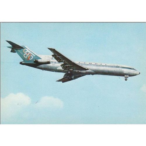 Olympic Boeing B727 Aircraft Postcard (A11319)