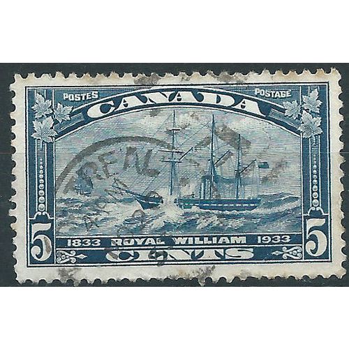 Canada 1933 SG331 5c Blue Fine Used .. ..