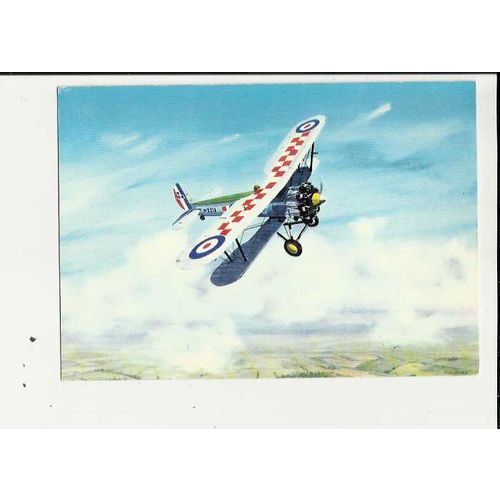 Aviation BRISTOL BULLDOG Art Postcard by Dixon (T 7365)