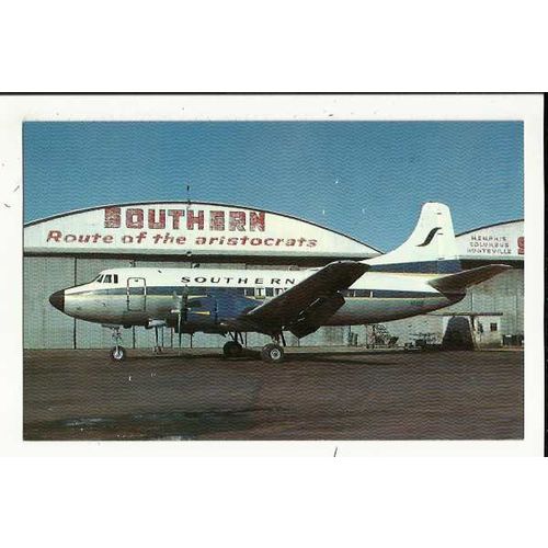 Aviation SOUTHERN AIRWAYS MARTIN 404 Postcard by AeroGem (0109)