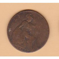 GB Halfpenny 1920 G to VG