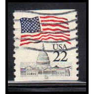 Used 2115a 22c U.S. Flag Very Fine CNS 12 PA6963