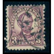 Used 635 3c Abraham Lincoln Average M09912