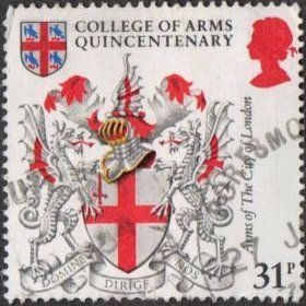 1984 500th Anniversary of College of Arms 31p. City of London. Very Fine Used
