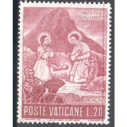 Vatican City 1965 - L20 - The Nativity - MNH