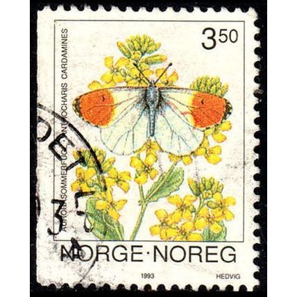 Norway 1993 Butterfly 3,50Kr Used Stamp