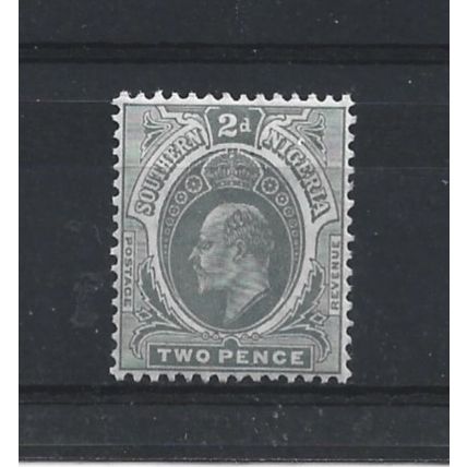 SouthernNigeria.SG35 2d Greyish Slate.Mounted Mint.Nov24
