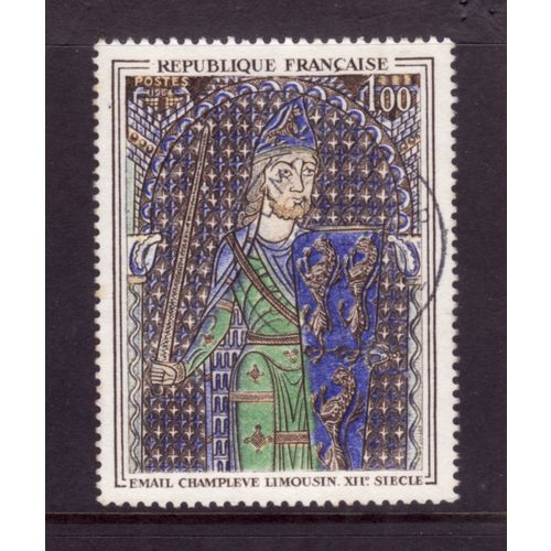 FRANCE 1964 FRENCE ART 1F GEOFFREY IV SG 1638 FINE USED