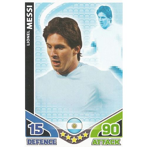 Match Attax - World Cup 2010: Argentina - Forward, Messi