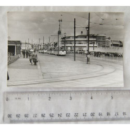 Photo Blackpool Trams in 1954