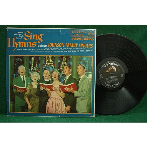 Johnson Family Singers - Sing Hymns-With Song Booklet - LSP 2126 - EX+