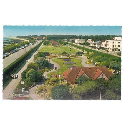 MARINE GARDENS, BOGNOR REGIS, SUSSEX unused vintage postcard by Constance =
