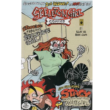 FIRST ISSUE - SKELETON GIRL (1995)
