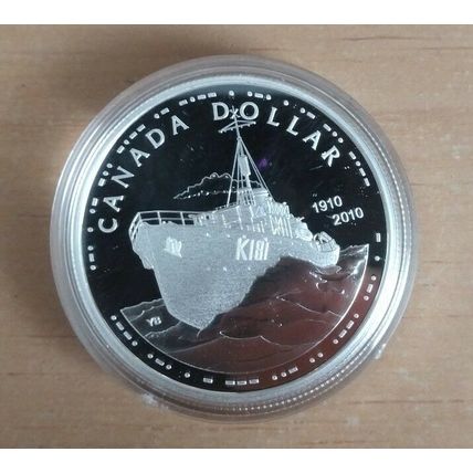 2010 CANADA STERLING SILVER PROOF DOLLAR Sackville