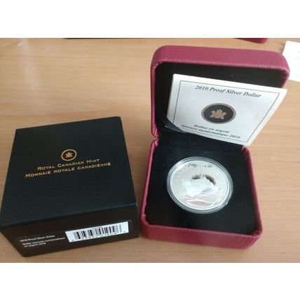 2010 CANADA STERLING SILVER PROOF DOLLAR Sackville