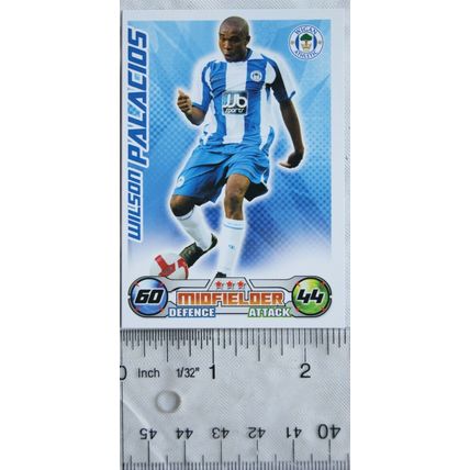 2008/09 Topps Match Attax Trading Card - Wilson Palacios, Wigan Athletic