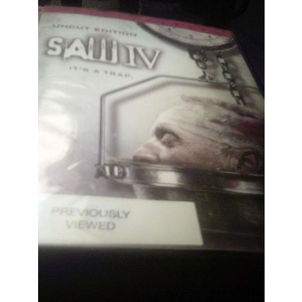 Saw IV DVD