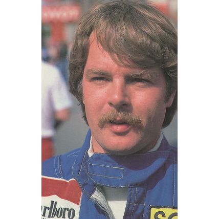 Keijo Keke Rosberg Formula 1 Grand Prix Motor Racing Postcard