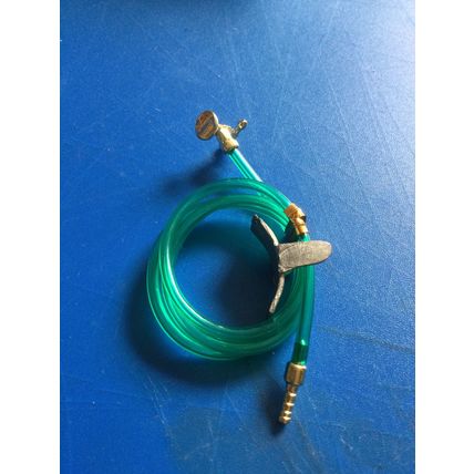 Garden Hose Green with fittings 1:12th Dolls House Miniature