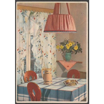 Indanthren Textilien, 1936 - Reklame AK