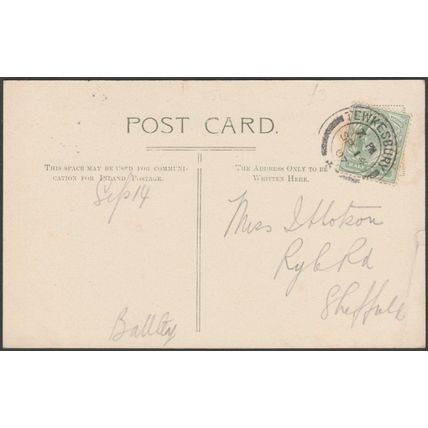Bell Hotel, Tewkesbury, Gloucestershire, 1907 - Postcard
