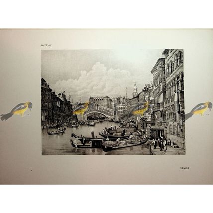 Venice (1), Italy, Samuel Prout, Book Illustration (Print), 1915