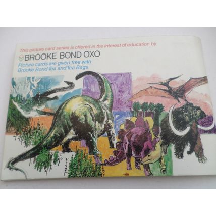 Brooke Bond - Prehistoric Animals - Complete Album with Picture Cards