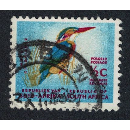 South Africa Kingfisher Bird T2 1961 Canc SG#198