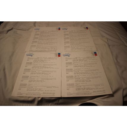 COUNTDOWN AMERICA STARRING DICK CLARK-4LP RADIO SHOW 11-1-88 WITH CUES-VARIOUS