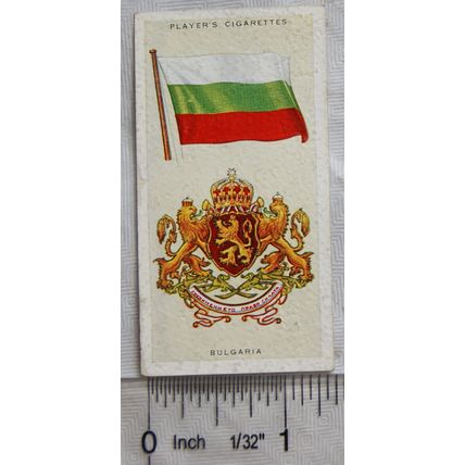 1936 Players National Flags & Arms No. 7 Bulgaria