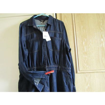 NEXT Generation blue denim jumpsuit Size 18 new with label