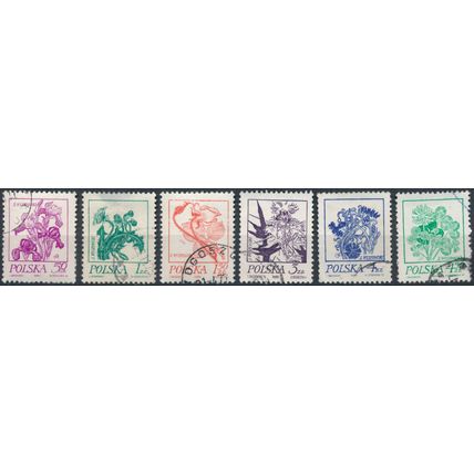 Flowers - Poland 1974 - FH - MiNr 2296/301 (E)