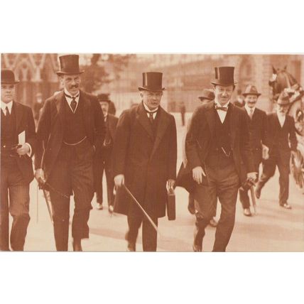 Postcard Lloyd George 1914 Liberal MP British Chancellor of Exchequer Nostalgia