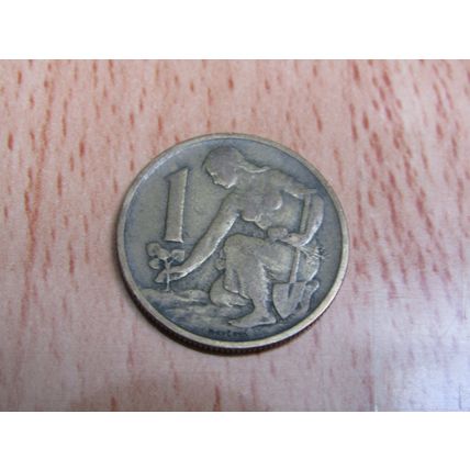 Czechoslovakia Ceska 1962 1 Korun Coin