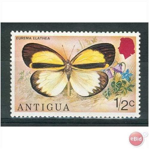 Antigua stamps 1975 - SG449 Butterfly 1/2c MNH