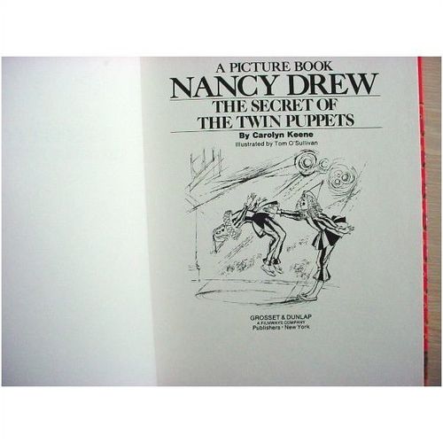 Nancy Drew younger children mystery THE SECRET OF THE TWIN PUPPETS Carolyn Keene