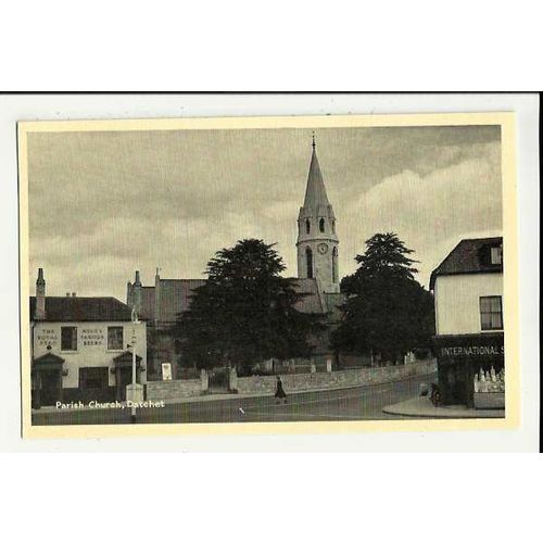 Buckinghamshire DATCHET Parish Church Postcard by TVAP (1494)