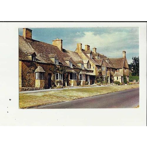 Worcestershire BROADWAY Postcard by J. Arthur Dixon (874)