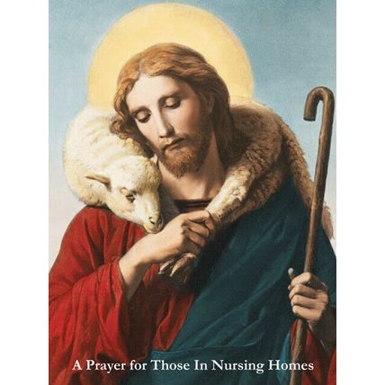 Prayer for Those in Nursing Homes, 3x4 inches, 5 pack