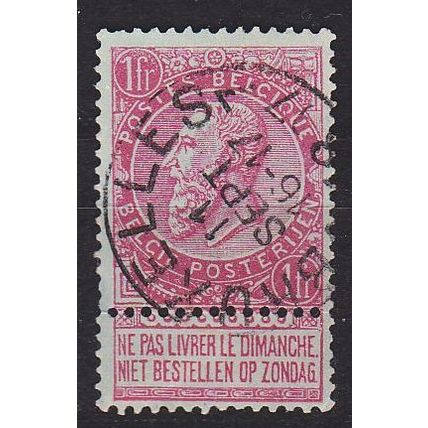 BELGIEN BELGIUM [1893] MiNr 0058 ( O/used )
