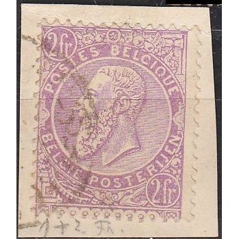 BELGIEN BELGIUM [1893] MiNr 0059 ( O/used ) [01]