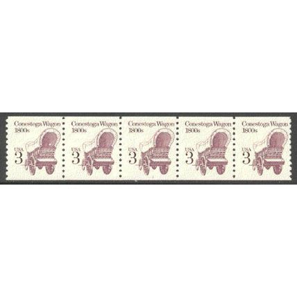 2252 3c Conestoga Wagon Fine MNH Dry Gum PNC 1/5 P0950