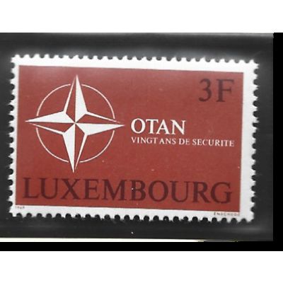 Luxembourg Stamp Scott #481, Mint Never Hinged