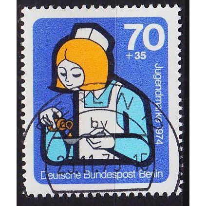 GERMANY BERLIN [1974] MiNr 0471 ( O/used )