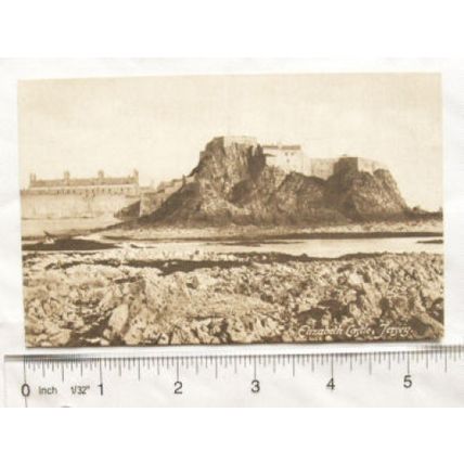 vintage postcard Elizabeth Castle, Jersey