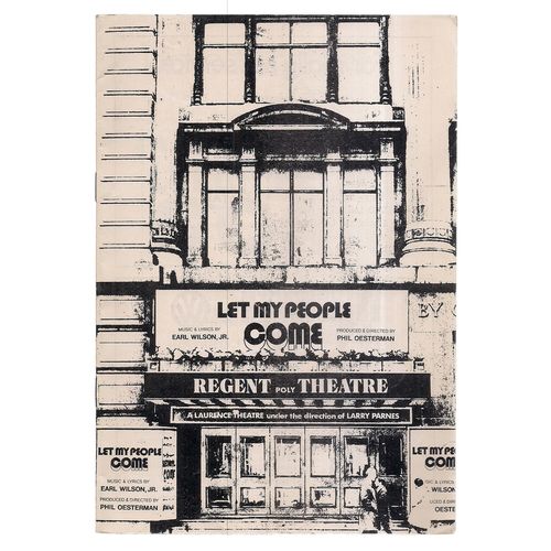 LET MY PEOPLE COME... A SEXUAL MUSICAL Regent Theatre August, 1974 programme =