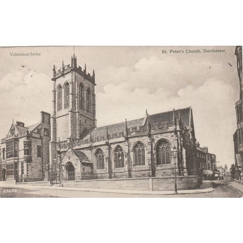 St Peter's Church Dorchester Dorset Postcard (DOR77262)