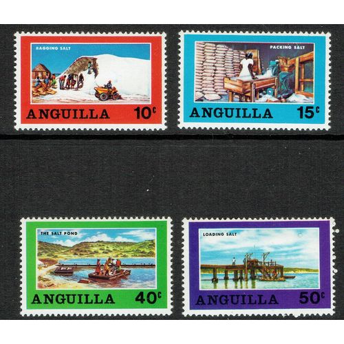 Anguilla 1969 Salt Industry set 4v SG49-52 MM