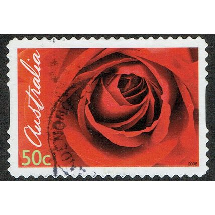 Australia 2006 Greetings Stamp 50c Multicoloured S/Ad SG2587 FU