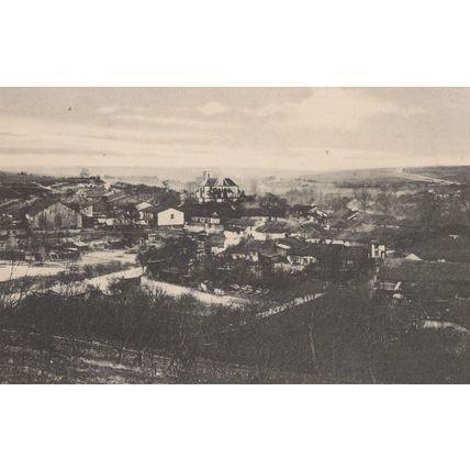 Liry Champagne Antique Aerial French Postcard